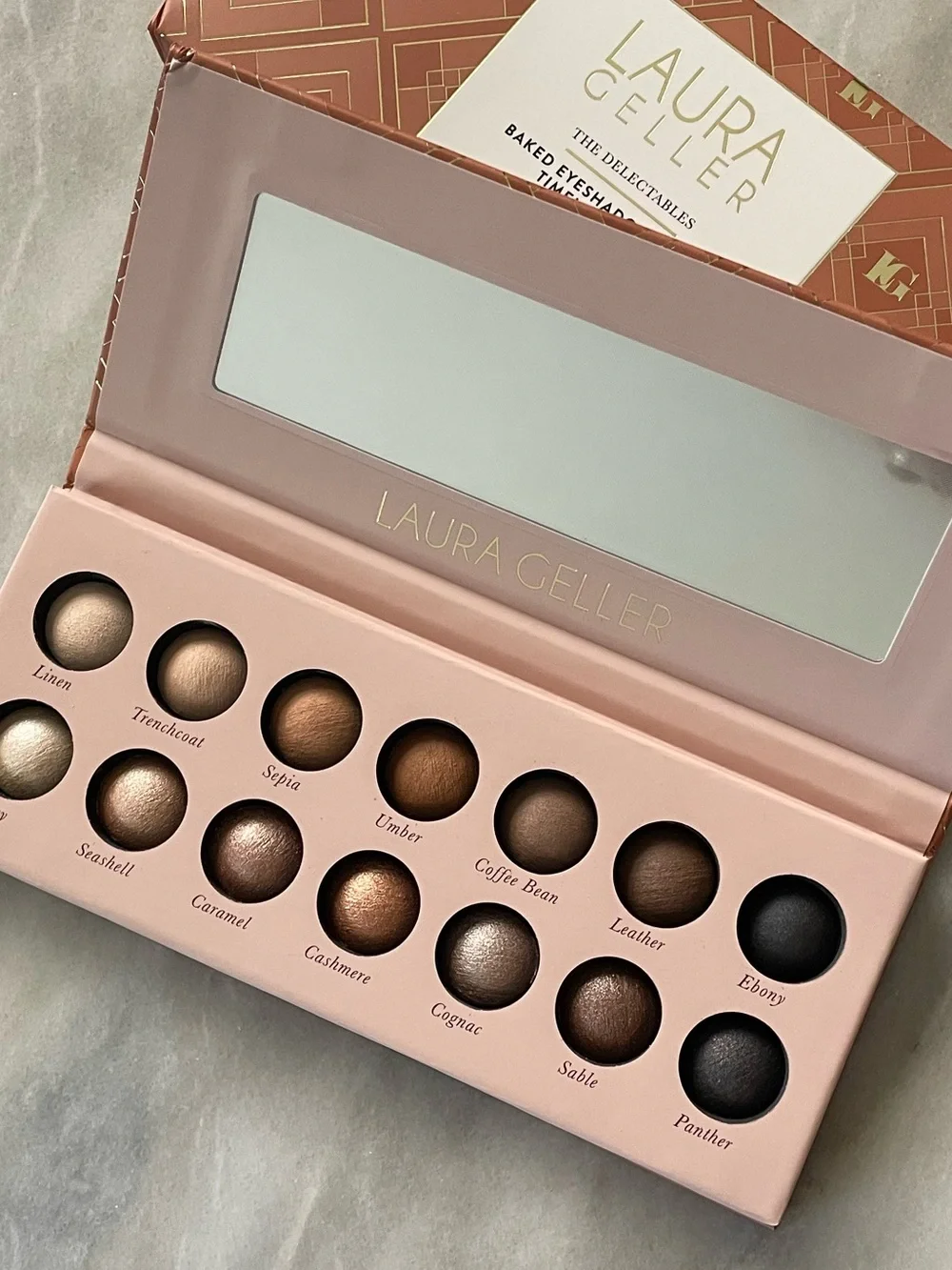 Laura Geller The Delectables Baked Eyeshadow Palette Timeless Tones